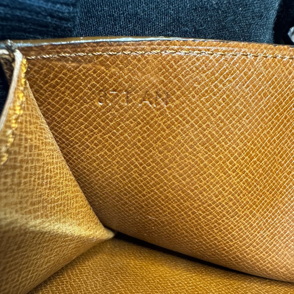 Louis Vuitton monogram long Sarah wallet converted to Crossbody vintage - Picture 14 of 15